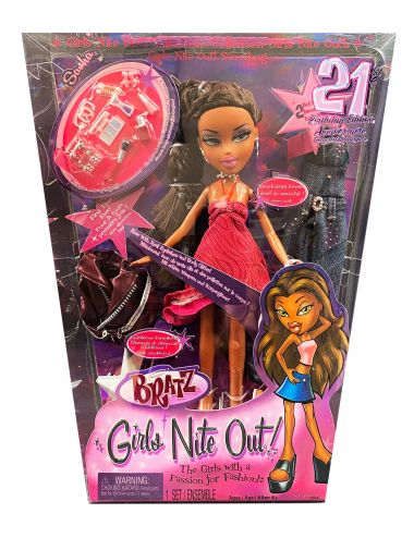 Bratz Girls Nite Out Sasha Lalka Modowa Urodzinowa Reprodukcja