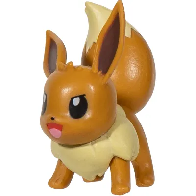 Pokemon Eevee Figurka Kolekcjonerska Poke Ball Clip N Go Jazwares 2663