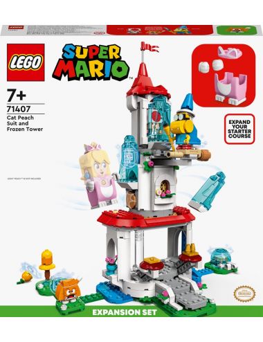 LEGO Mario Cat Peach i lodowa wieża - zestaw rozszerzający 71407