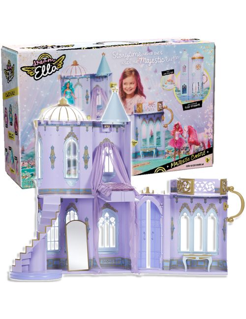 Dream Ella Majestatyczny Zamek Domek Dla Lalek Wieża 578123