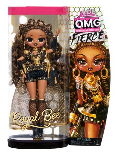 LOL Surprise OMG Fierce Royal Bee Lalka Modowa 29 cm 15 Niespodzianek 585251