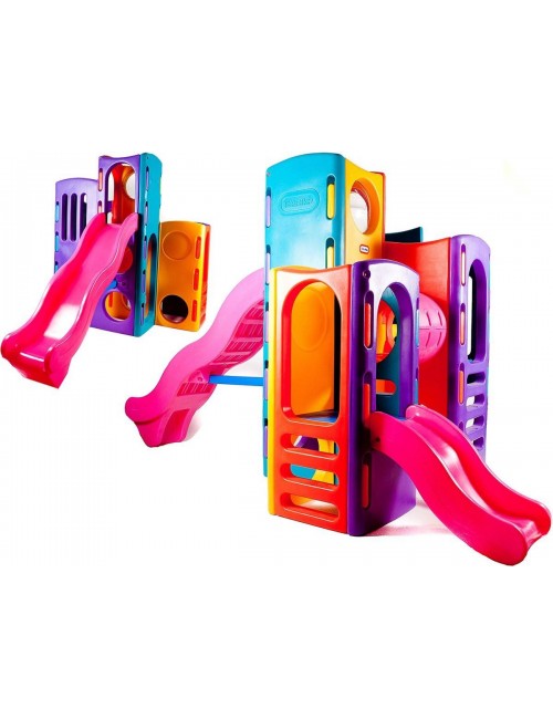 Little Tikes PLAC ZABAW Olbrzymi Domek Zjeżdżalnia 90 i 180 cm 4370