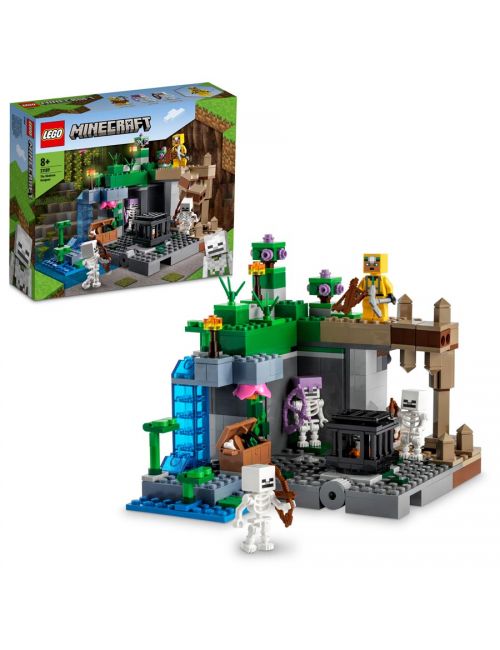 LEGO Minecraft Loch Szkieletów Zestaw Klocków 21189