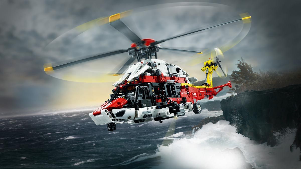 LEGO Technic Helikopter Ratunkowy Airbus H175 42145