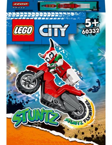 LEGO City Motocykl kaskaderski brawurowego skorpiona 60332