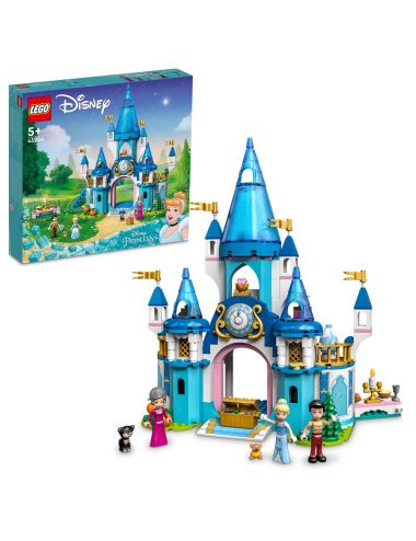 LEGO Disney Zamek Kopciuszka i księcia z bajki 43206