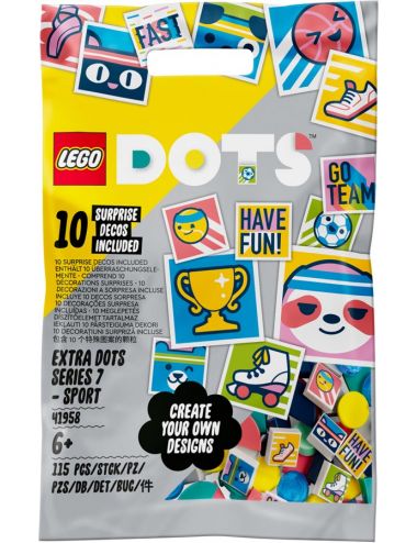 LEGO Dots Dodatki seria 7: SPORT 41958