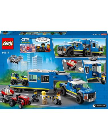 LEGO City Mobilne centrum dowodzenia policji 60315