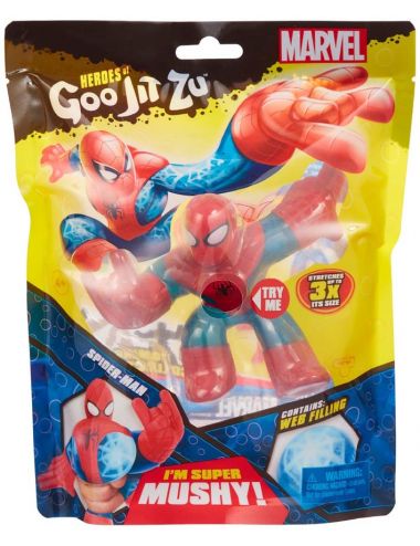 Goo Jit Zu Spiderman Hero Pack Figurka Rozciągliwa Marvel Gniotek 41054