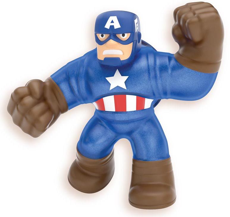 Goo Jit Zu Kapitan Ameryka Hero Pack Figurka Rozciągliwa Marvel Gniotek 41057