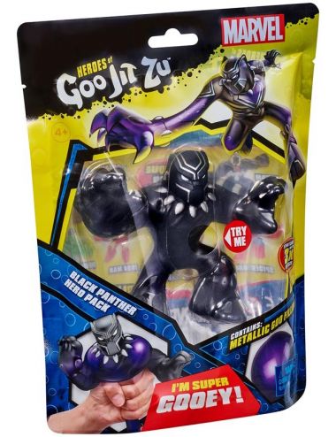 Goo Jit Zu Czarna Pantera Hero Pack Figurka Rozciągliwa Marvel Gniotek 41099