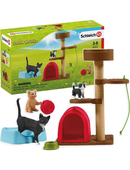 Schleich Drapak dla Kotów Figurki Farm World 42501
