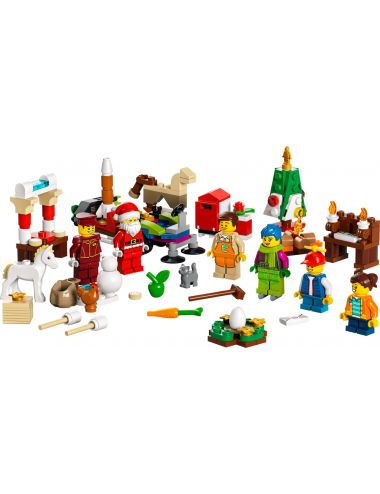 LEGO 60352 Kalendarz Adwentowy City Zestaw Święta