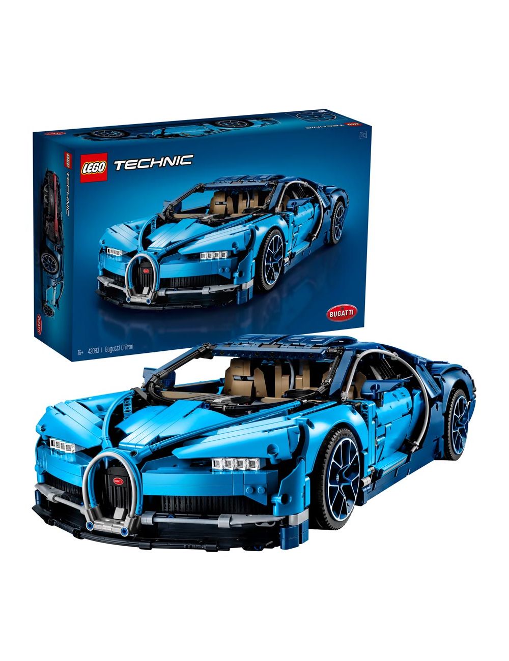 LEGO Technic Bugatti Chiron Samochód Zestaw 42083