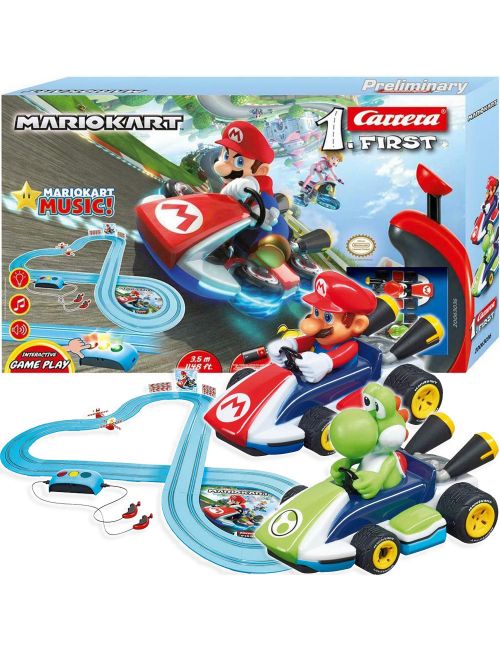 Carrera Mario Kart Royal Raceway Tor Wyścigowy 3,5m Auta Kontroler 63036