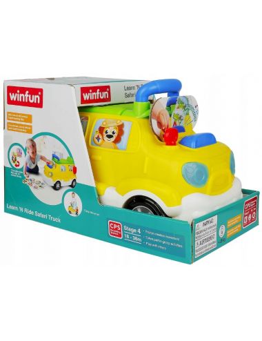 Smily Play Jeździk Auto Edukacyjne Pojazd Safari WinFun 0864