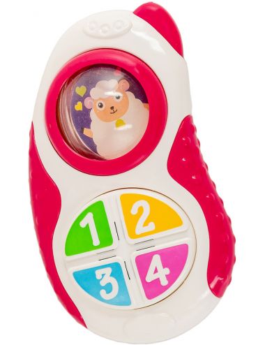 Smily Play Telefon Różowy Moje Pierwsze Zabawki SP83931