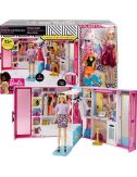 Barbie Wymarzona Szafa Garderoba Lalka Zestaw GBK10
