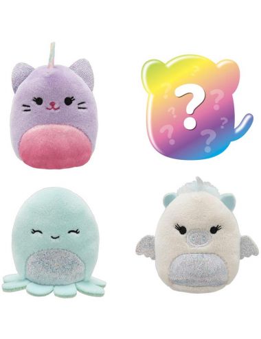 Squishmallows Squishville Pluszaki Sparkle Squad 4pak 0327