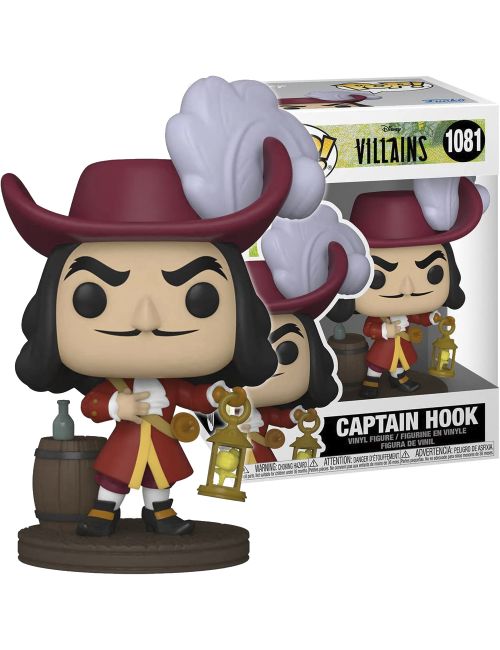 Funko POP! Villians Captain Hook Kapitan Hak Figurka Winylowa 1081 57348