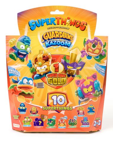 Super Things Guardians of Kazoom Blister 10 Pack Figurki Zings 4652