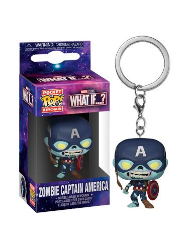 Funko Pop Pocket Marvel Zombie Captain America Figurka Winylowa 57399