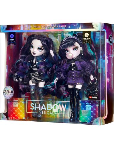Shadow High Rainbow Naomi & Veronica Storm Bliźniaczki 2-Pak Lalka Modowa 585879