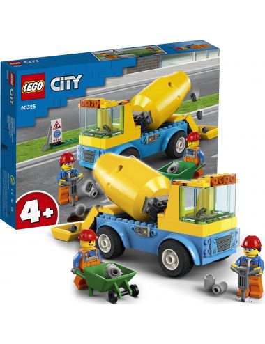 LEGO City Ciężarówka z Betoniarką Zestaw Klocki 60325