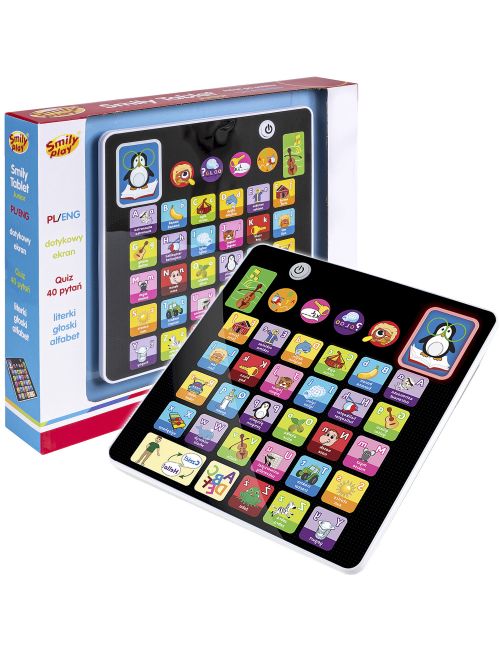 Smily Play Tablet Interaktywny Edukacyjny PL/ANG SP83811