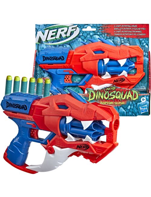 Nerf DinoSquad Raptor-Slash Wyrzutnia Strzałki Hasbro F2475