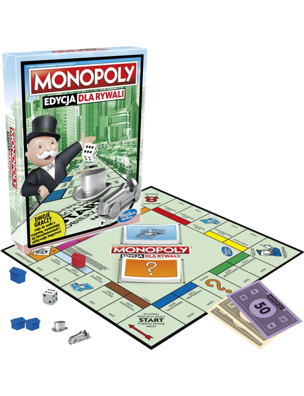 Hasbro Monopoly Edycja Dla Rywali Gra Planszowa Rodzinna E9264