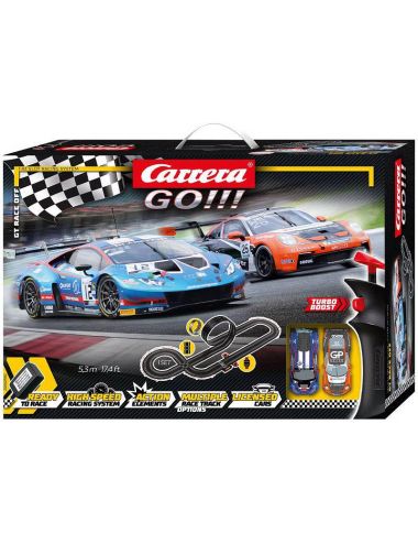 Carrera Go Tor wyścigowy GT Race Off 5,3m Auta Samochody 25501