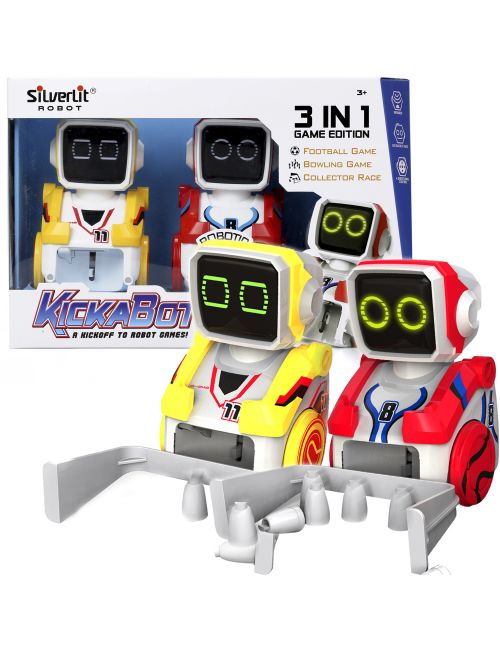 Dumel Silverlit Kickabot Roboty Grające w Piłkę 2-Pak Zestaw 88549