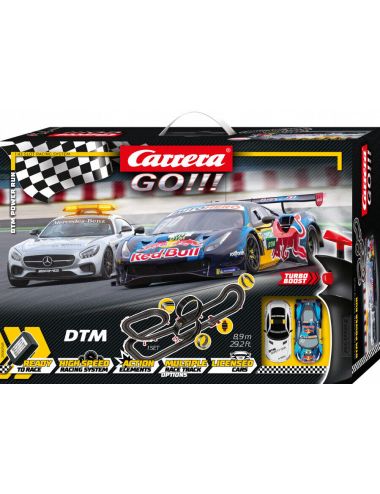 Carrera Go Tor wyścigowy DTM Power Run 8,9m Auta Samochody 5433