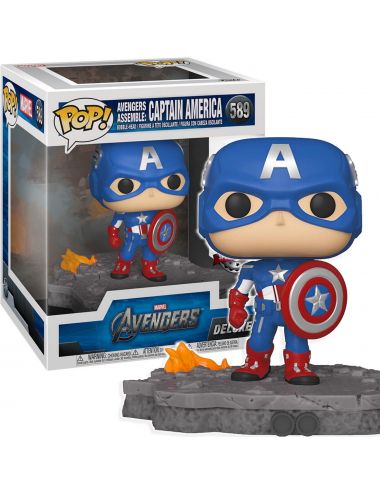 Funko POP! Marvel Avengers Kapitan Ameryka Figurka Winylowa 589 45076