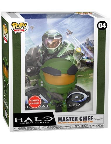 Funko POP! Game Cover Halo Master Chief Ekskluzywna Figurka Winylowa 04 54560