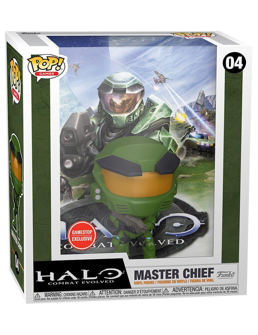 Funko POP! Game Cover Halo Master Chief Ekskluzywna Figurka Winylowa 04 54560