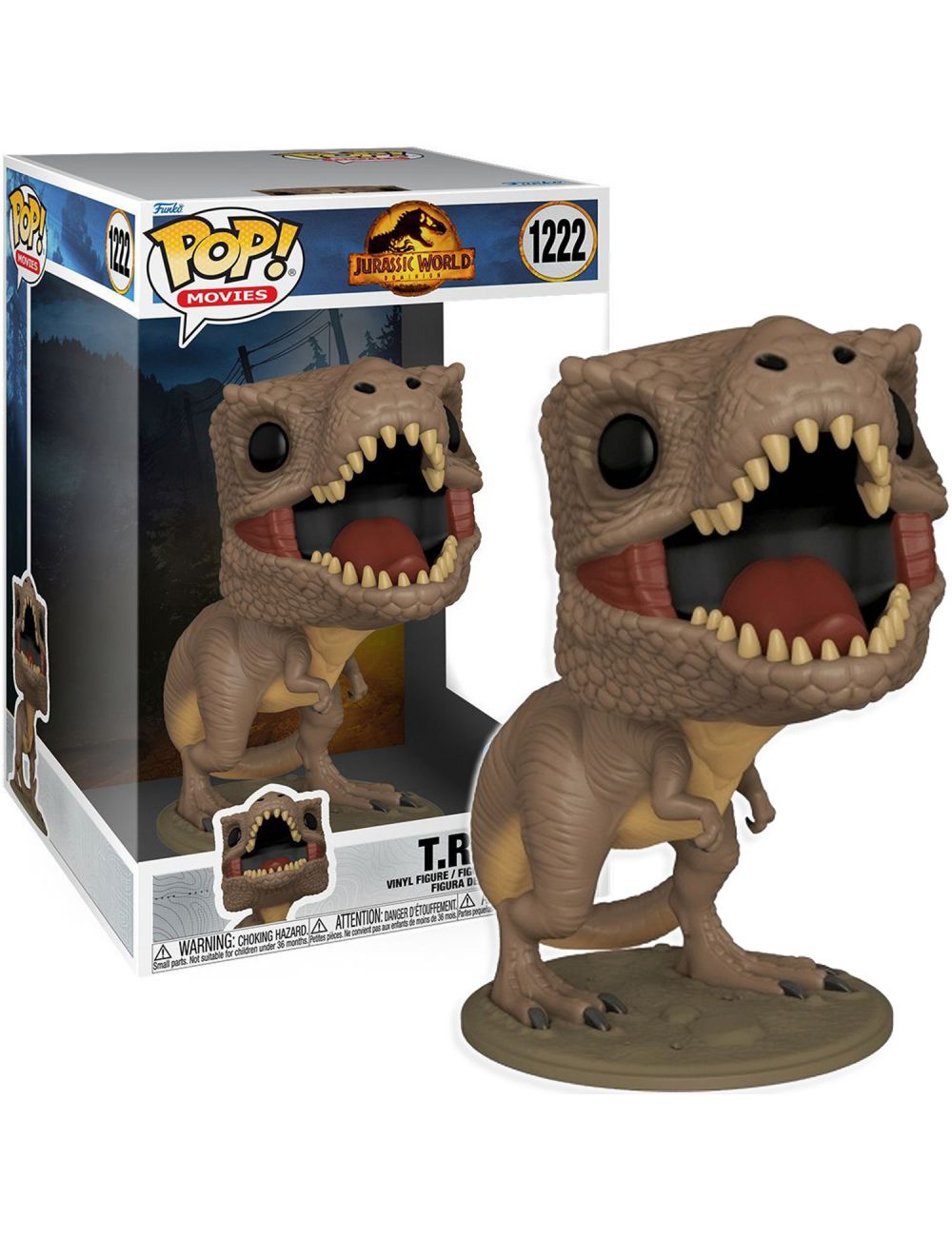 Funko POP! Jumbo Jurassic World T-Rex 25cm Figurka Winylowa 1222 62228