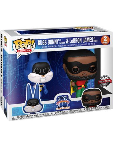Funko POP! Space Jam Królik Bugs Batman i LeBron James Robin 2pack Figurka 56231