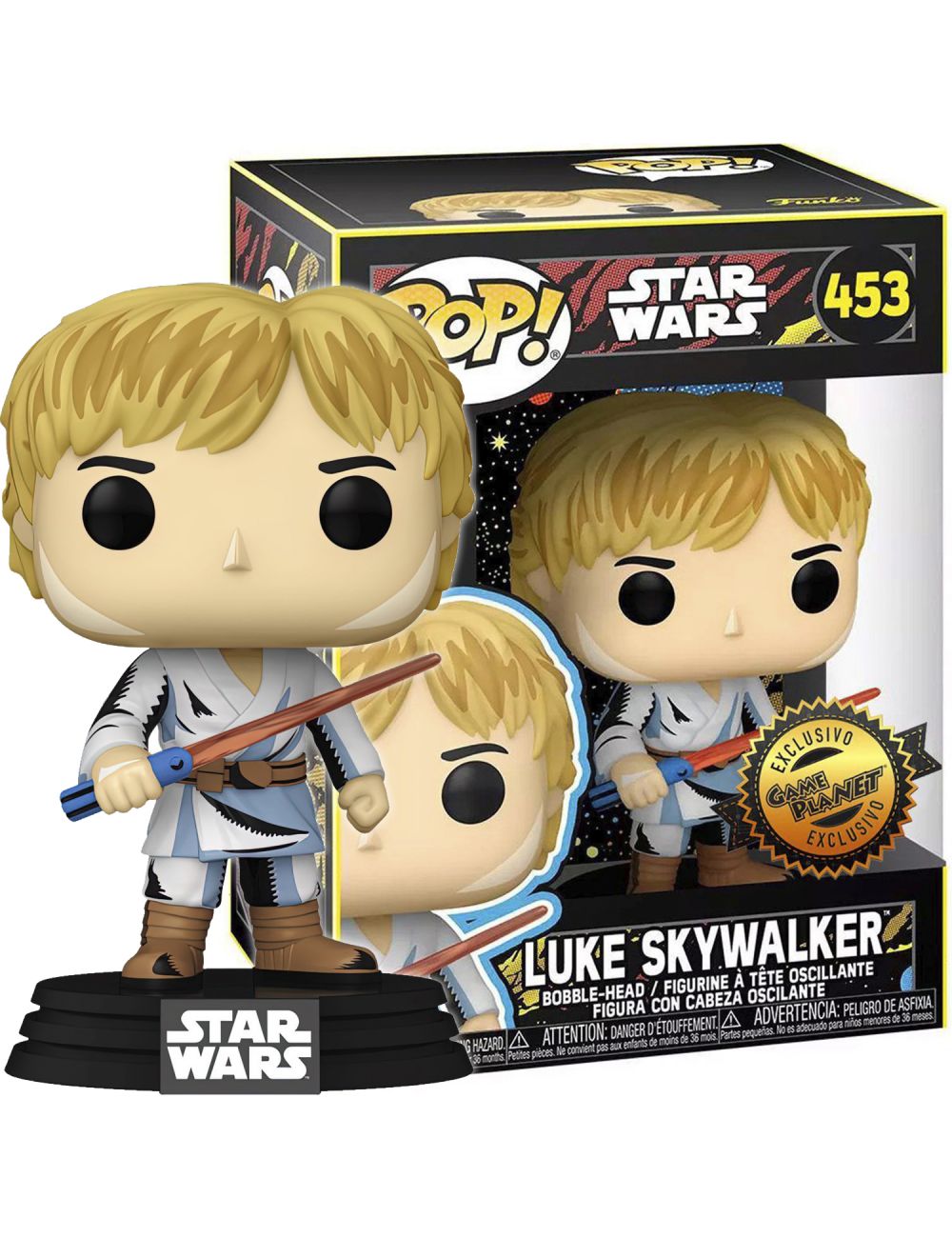 Funko POP! Star Wars Retro Luke Skywalker Figurka Winylowa 453 57933