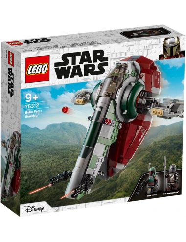LEGO Star Wars Statek Kosmiczny Boby Fetta Klocki Zestaw 75312