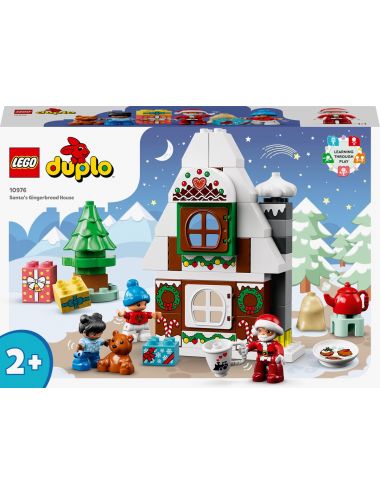 LEGO Duplo Piernikowy Domek Świętego Mikołaja Klocki Zestaw 10976