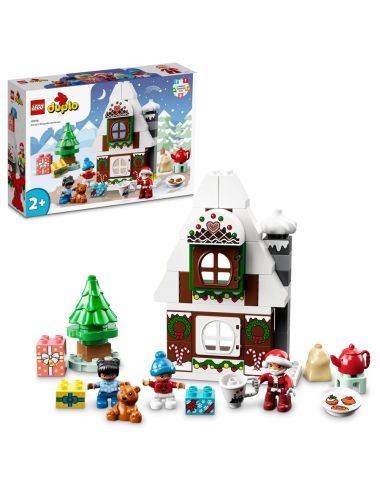 LEGO Duplo Piernikowy Domek Świętego Mikołaja Klocki Zestaw 10976