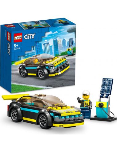 LEGO City Elektryczny Samochód Sportowy Klocki Zestaw 60383