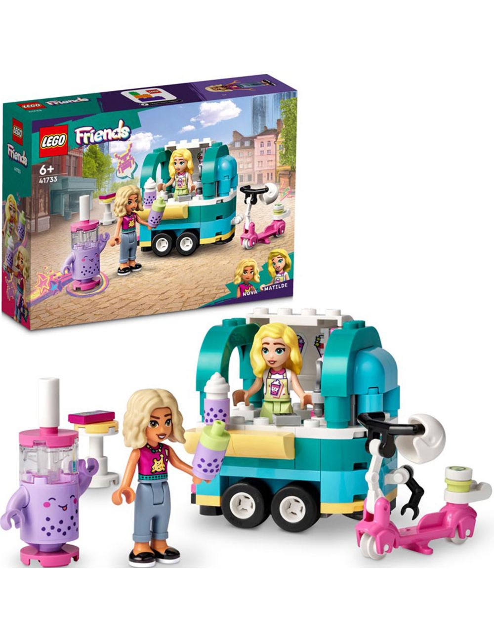 LEGO Friends Mobilny Sklep z Bubble Tea Klocki Zestaw 41733