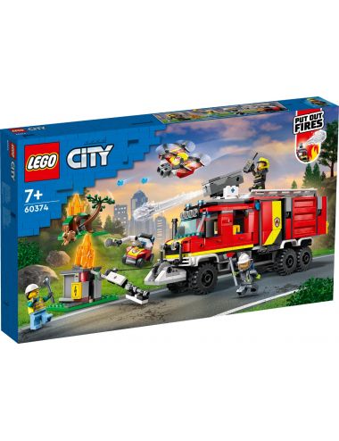LEGO City Terenowy Pojazd Straży Pożarnej Klocki Zestaw 60374