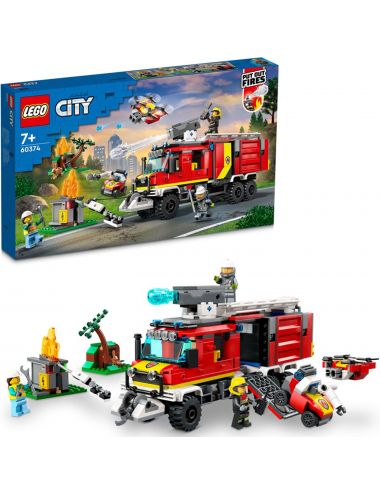 LEGO City Terenowy Pojazd Straży Pożarnej Klocki Zestaw 60374