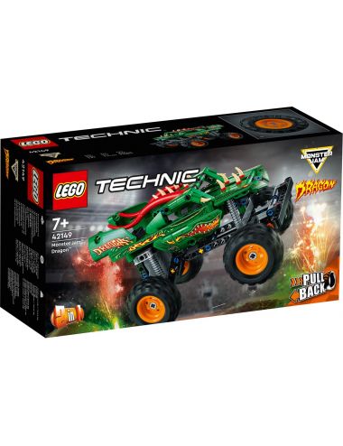 LEGO Technic Monster Jam Dragon Klocki Zestaw 42150