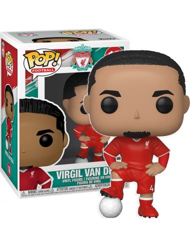 Funko POP! FOOTBALL Liverpool FC Virgil Van Dijk Figurka Winylowa 16