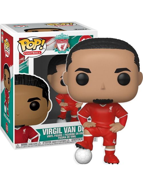 Funko POP! FOOTBALL Liverpool FC Virgil Van Dijk Figurka Winylowa 16